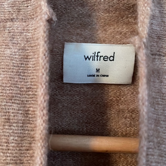 Aritzia Lorin Sweater, Tie Waist, Alpaca Wool - Picture 4 of 8